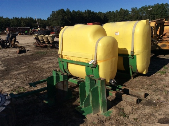 (99)2 - 300GAL. SADDLE TANKS W/ FRAME
