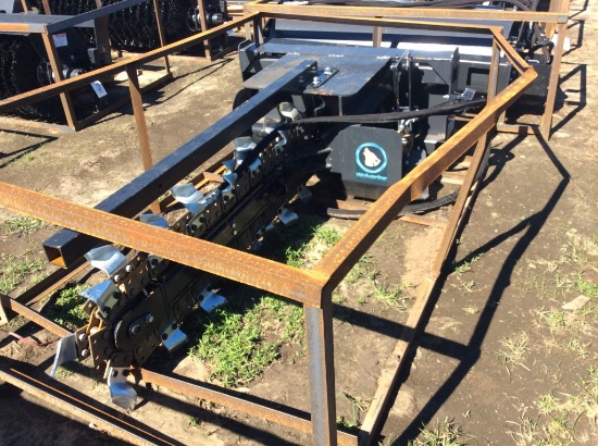 (377)UNUSED WOLVERINE SS TRENCHER