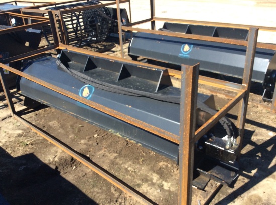 (386)UNUSED WOLVERINE SS 72" ROTARY TILLER