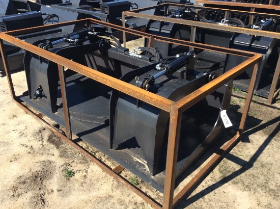 (370)UNUSED WOLVERINE SS 72" BUCKET GRAPPLE