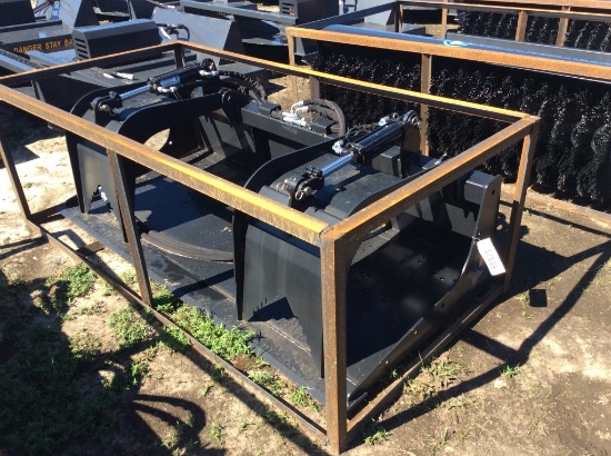 (371)UNUSED WOLVERINE SS 72" BUCKET GRAPPLE