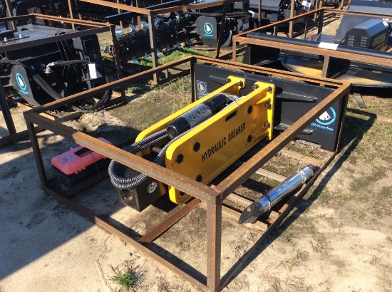 (382)UNUSED WOLVERINE SS HYD. CONCRETE BREAKER