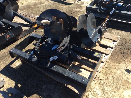 (391)UNUSED WOLVERINE SS AUGER W/ 2 BITS