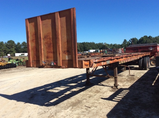 (260)FONTAINE 40' FLATBED TRAILER - NO TITLE
