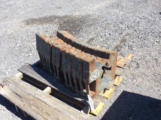 (66)12 TRACTOR WEIGHTS