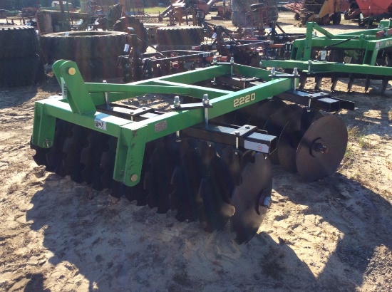 (340)7' 3PT OFF-SET DISC HARROW - 2220
