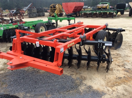 (344)8'9 PULL TYPE OFF-SET DISC HARROW - 2424