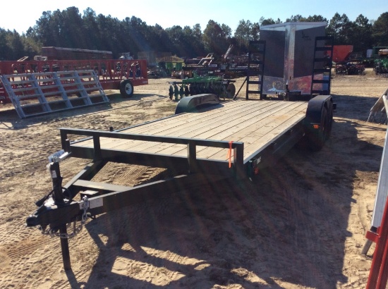 (124)2021 7 X 20 T.A. EQUIPMENT TRAILER