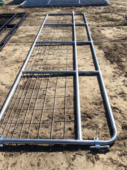 (228)1 - 16' GALVANIZED GATE W/ WIRE