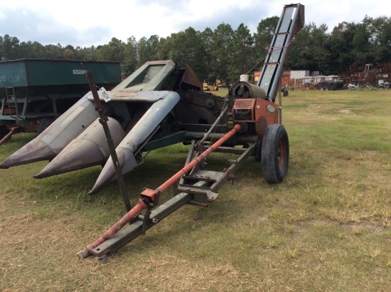 (463)NEW IDEA 325 2 ROW CORN PICKER