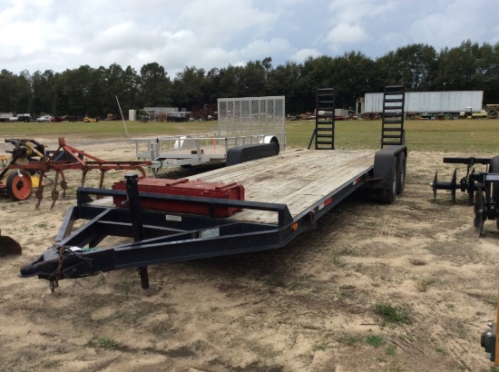(447)80" X 24' T.A. EQUIPMENT TRAILER - NO TITLE