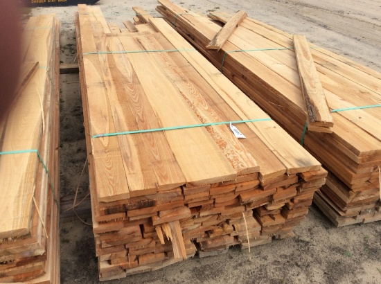 (355)BUNDLE OF CYPRESS LUMBER