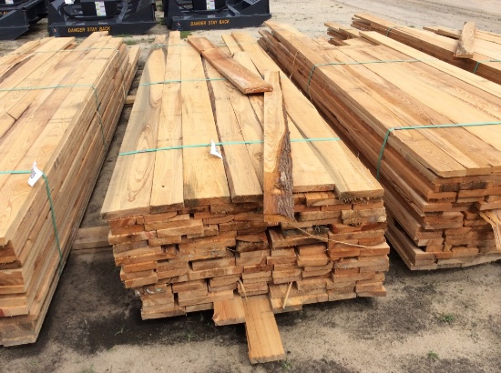 (356)BUNDLE OF CYPRESS LUMBER