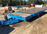 (204)MILLER 18' TANDEM DUAL TILT TRAILER-NO TITLE