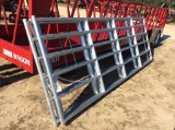 (133)12' GALVANIZED GATE