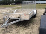 (450)2021 CARRY ON 7 X 12 S.A. UTILITY TRAILER