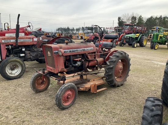 (15)INTERNATIONAL CUB W/ BELLY MOWER