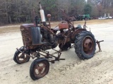 (606)FARMALL A W/ CULTIVATOR - PARTS TRACTOR