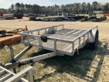 (113)2022 CARRY-ON 6 X 10 S.A. ALUMINUM TRAILER