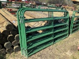 (177)8' GREEN GATE - MINOR DAMAGE