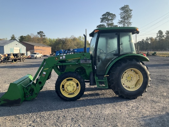 (42)JOHN DEERE 5055E W/ JD H240 LOADER