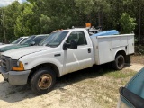 (91)2000 FORD F350 SERVICE TRUCK