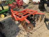 (228)LAND PRIDE DH1572 6' DISC HARROW