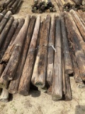 (768)BUNDLE OF 25 WOOD POST