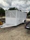 (757)20' T.A. TRAILER - NO TITLE-NEW TIRES & RIMS