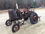 (823)FARMALL A W/ CULTIVATOR - PARTS TRACTOR