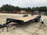 (753)7 X 22 T.A. EQUIPMENT TRAILER