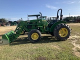 (69)JOHN DEERE 5075E W/ LOADER