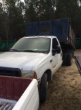 (101)2001 FORD F350 W/ DUMP BED