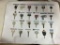 (109)SET OF 24 HEAVY EQUIPMENT KEYS