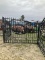 (133)20' WROUGHT IRON ENTRY GATE