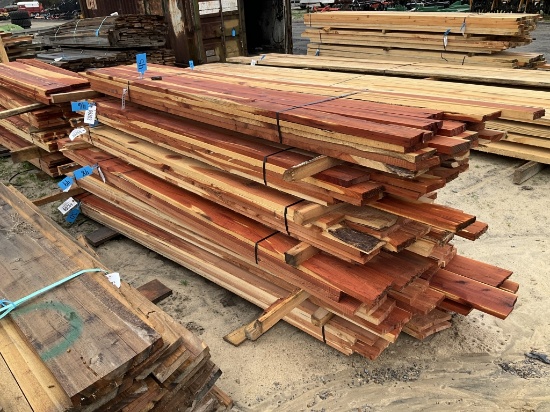 (47)25 - 1 X 4 X 8 CEDAR BOARDS