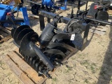 (550)UNUSED MOWER KING AUGER W/ 3 BITS