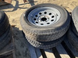 (8)2 - 205/75R15 TIRES/RIMS