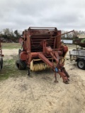 (599)NEW HOLLAND 847 ROUND BALER