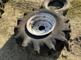 (245)1 - 12.4-16 TIRE/RIM