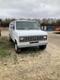 (588)1991 FORD E250 VAN - NOT RUNNING