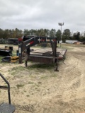 (612)8 X 20 GOOSENECK TRAILER - NO TITLE