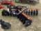 (598)INDUSTRIAS AMERICA 7' 3PT DISC HARROW - X1824