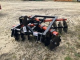 (259)INDUSTRIAS AMERICA 5' 3PT DISC HARROW-X1816