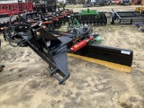 (250)IND. AMERICA 8' 3PT HYD. ANGLE/TILT BLADE-180