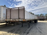 (281)2003 TRANSCRAFT EAGLE 48' FLAT BED TRAILER