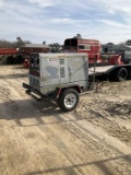 (320)LINCOLN COMMANDER 300 WELDER ON TRAILER