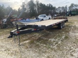 (801)2022 GORILLA 22' FLATBED TRAILER