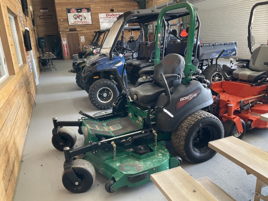 (114)BOBCAT ZERO TURN MOWER