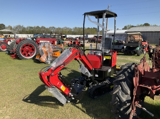 (96)UNUSED MIVA VA13 MINI EXCAVATOR